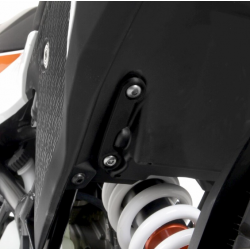 Плоча R&G RACING Footrest Blanking Plate Black - KTM390 Adventure
