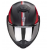 Модуларна каска SCORPION Exo-Tech Evo Carbon Genus Matt-Black-Red thumb