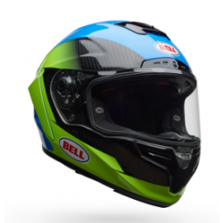 Мото каска BELL Race Star DLX Flex - Corsa Blue/Flo