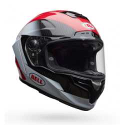 Мото каска BELL Race Star DLX Flex - Corsa Red/White