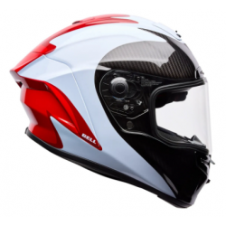 Мото каска BELL Race Star DLX Flex - Fluid Red/White