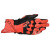Кожени ръкавици ALPINESTARS GP+ R V3 LTHR RED Fluo thumb