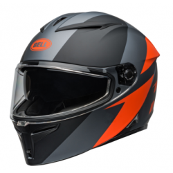 Мото каска BELL Lithium Mips - Shear Gloss Gray/Orange Мото каска BELL Lithium Mips - Shear Gloss Gray/Orange