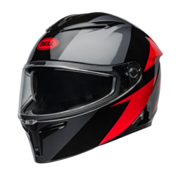 Мото каска BELL Lithium Mips - Shear Gloss Gray/Red