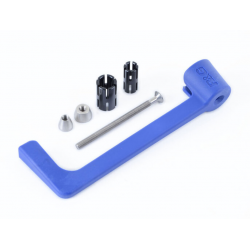 Протектори за кормило R&G RACING Moulded Lever Guard - BLUE Aprilia RS660 20-24