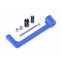 Протектори за кормило R&G RACING Moulded Lever Guard - Blue Kawasaki Ninja ZX-10R/RR 21-25