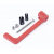 Протектори за кормило R&G RACING Moulded Lever Guard - RED Kawasaki Ninja ZX-10R/RR 21-25 thumb