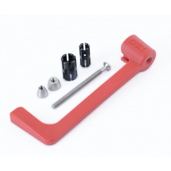 Протектори за кормило R&G RACING Moulded Lever Guard - Red Triumph Speed Triple 1200 RS 2025
