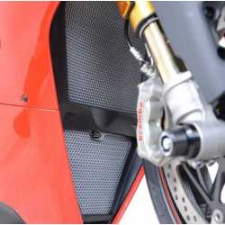 Протектор за радиатор R&G Racing Radiator guard Titanium - Ducati Panigale V4 1100 20-24 Протектор за радиатор R&G Racing Radiator guard Titanium - Ducati Panigale V4 1100 20-24