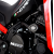 Краш тапи R&G RACING Aero Crash Protectors Black Moto Morini X-CAPE 650 22-26 thumb