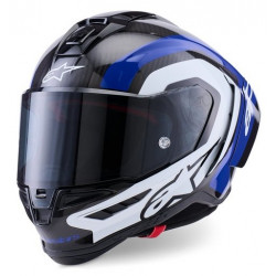 Каска ALPINESTARS Supertech R10 Arius Black/White/Blue