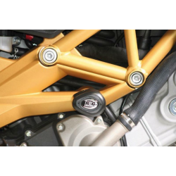 Краш тапи R&G RACING Aero Crash Protectors Black Aprilia Dorsoduro/Shiver 750