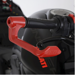 Протектори за кормило R&G RACING Brake Lever Guard - RED Triumph Speed Triple 1200 RS 2025