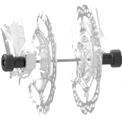 Краш тапи за ост R&G RACING Fork Protectors - Black Honda XL 750 Transalp 23-26