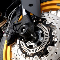 Краш тапи за ост R&G RACING Fork Protectors Black MOTO MORINI X-CAPE 650 22-26