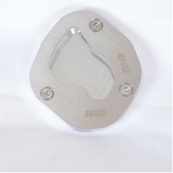 Адаптер за странична стойка R&G RACING Kickstand Shoe Silver Yamaha Tenere 700 19-24