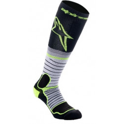Мотокрос чорапи ALPINESTARS SOCK MX PRO BLK/GY/YLW