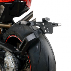 Стойка за номер R&G RACING License Plate Bracket Black - MV Agusta Brutale 1000RR 20-24 / Superveloce 800 20-24