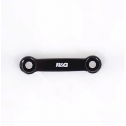 Плоча R&G RACING Rear Left Footrest Blanking Plate Black Kawasaki Z125 19-24
