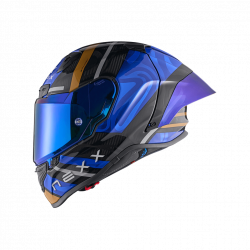 Каска NEXX X.R3R SWIRL DEEP BLUE