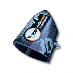 TBI - предпазител на ауспух LGD ЧЕРЕН