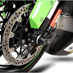 Краш тапи за ост R&G RACING Fork Protection Black Kawasaki ZX-10R