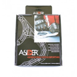 Дръжка за капачката на резервоара A-SIDER 7 Screws Silver Suzuki