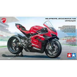 Сглобяем мотоциклет играчка Ducati Superleggera V4 RACING KIT