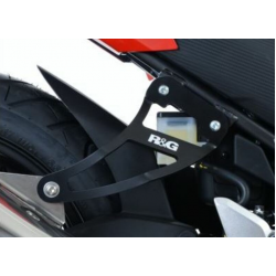 Стойка за генерация R&G RACING black Exhaust Hanger Kit Honda CBR300R 15-16