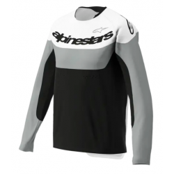 Вело джърси ALPINESTARS LS A-DURA RACE BLACK
