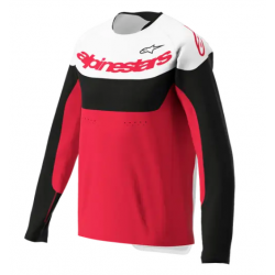 Вело джърси ALPINESTARS LS A-DURA RACE RED 