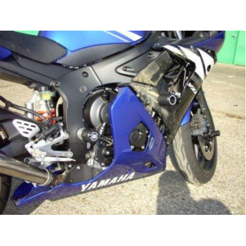 Краш тапи за ост R&G RACING Fork Guards Black Yamaha R6 03-04 Краш тапи за ост R&G RACING Fork Guards Black Yamaha R6 03-04