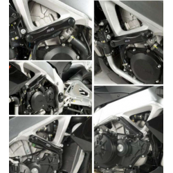 Протектори за рама R&G RACING FRAME PROTECTION FOR APRILIA RSV4 09-11 FACTORY AND R + TUONO V4 2011