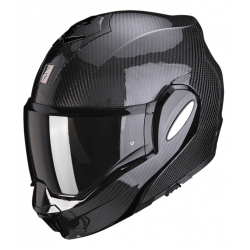 Модуларна каска SCORPION Exo-Tech Evo Carbon SOLID BLACK Модуларна каска SCORPION Exo-Tech Evo Carbon SOLID BLACK