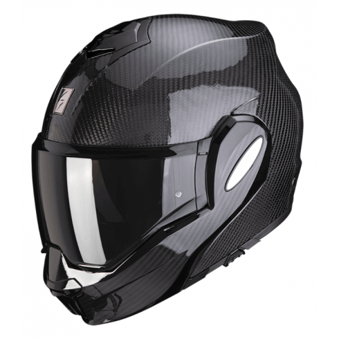 Модуларна каска SCORPION Exo-Tech Evo Carbon SOLID BLACK Модуларна каска SCORPION Exo-Tech Evo Carbon SOLID BLACK