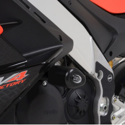 Краш тапи R&G RACING Aero Crash Protectors - White Aprilia RSV4 1100 Factory 21-24 Краш тапи R&G RACING Aero Crash Protectors - White Aprilia RSV4 1100 Factory 21-24