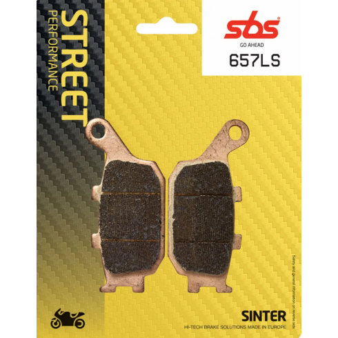 Накладки SBS BRAKE PAD SINT 657LS Накладки SBS BRAKE PAD SINT 657LS