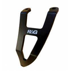 Стойка за номер R&G RACING Rear Footrest Blanking Plate Kit Black Aprilia RSV4 1100 22-24