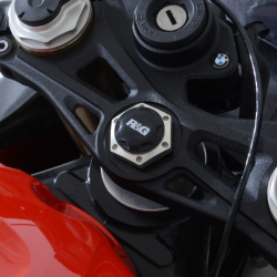 Тапа за трипътник R&G RACING Top Yoke Stem Nut - Black BMW S1000RR 19-25