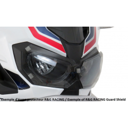 Стъклен протектор за фар R&G RACING Headlight Shield Translucent Yamaha R3 15-20 Стъклен протектор за фар R&G RACING Headlight Shield Translucent Yamaha R3 15-20