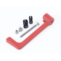 Протектори за кормило R&G RACING Moulded Lever Guard - Red Husqvarna Svartpilen 125 / Vitpilen 401 KTM RC 125/390