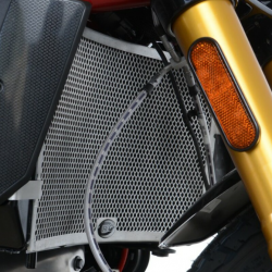Протектор за радиатор R&G RACING Radiator Guard Silver Indian FTR 1200