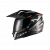 Адвенчър каска NEXX Y.TRAVL PRIMAL BLACK GREY MATT thumb