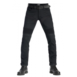 Мото дънки PANDO MOTO KARLDO SLIM BLACK - Men Slim-Fit Cordura®