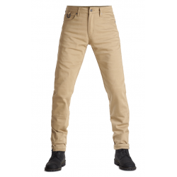 Мото дънки PANDO MOTO ROBBY BEIGE - Slim-fit Cordura®