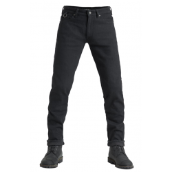 Мото дънки PANDO MOTO STEEL BLACK 02 - Slim-Fit Dyneema® - LONG