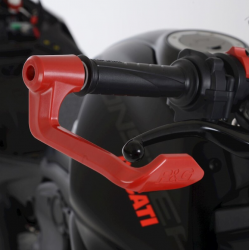 Протектори за кормило R&G RACING Brake Lever Guard - RED Yamaha MT-09 22-23