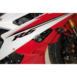Краш тапи R&G RACING Upper Aero Crash Protectors Black Yamaha R6 06-16