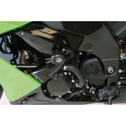 Краш тапи R&G RACING Aero Crash Protectors Black Kawasaki ZX10R 08-10