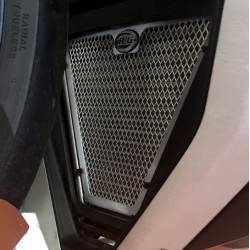 Протектор за маслен радиатор R&G RACING Oil Cooler Guard Black - Ducati Panigale/Streetfighter V4 18-24